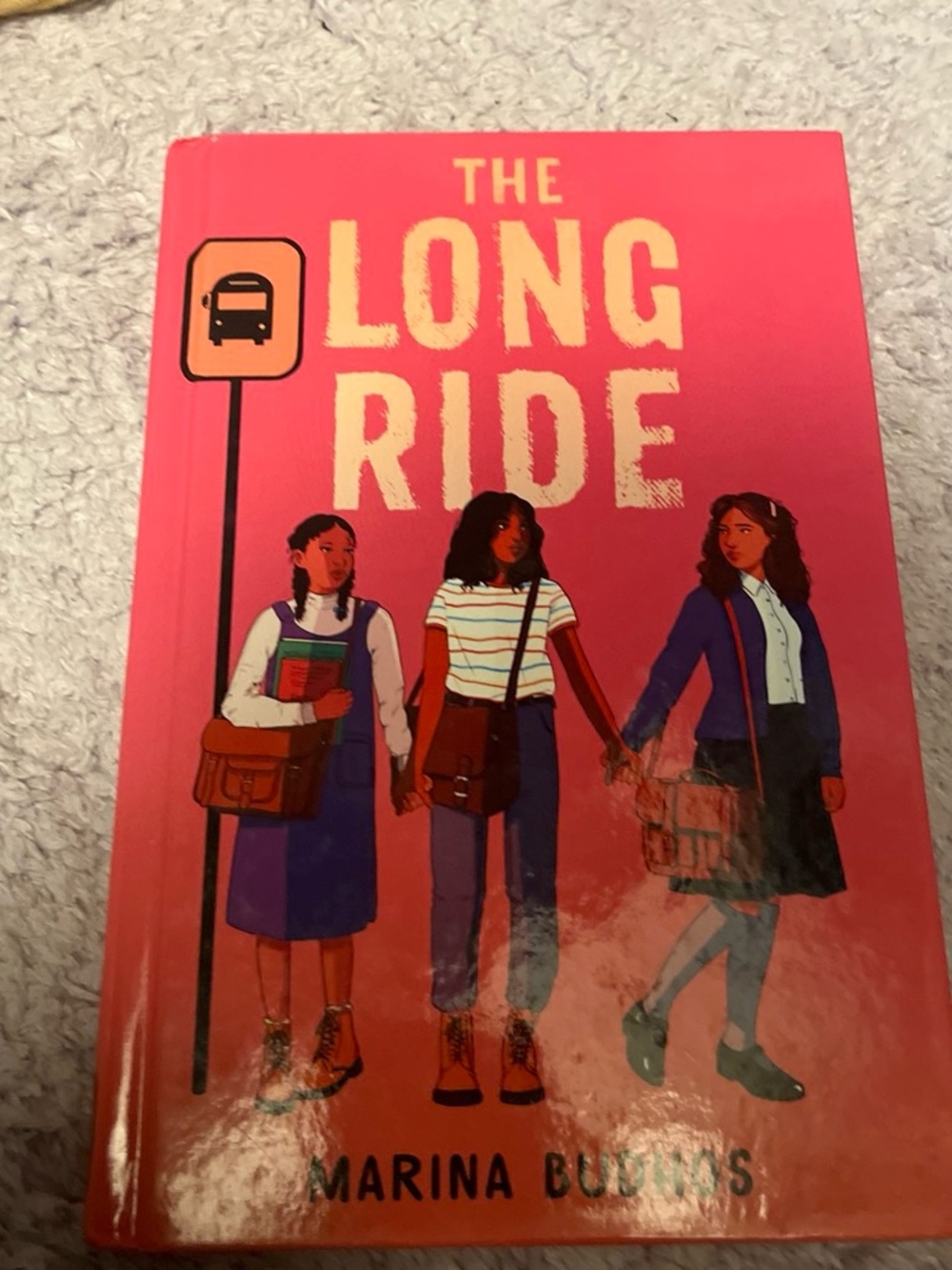 The Long Ride Wall Art Print - Pink
